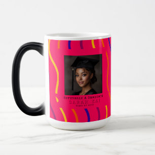 Beautiful Stripe Print Certified Engineer Color Morph Mug