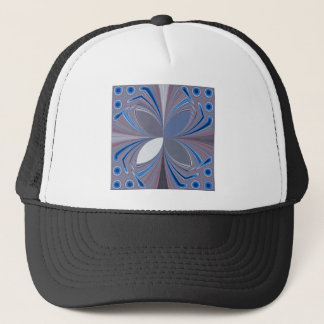 Beautiful stunning Butterfly soft blue colors Art Trucker Hat