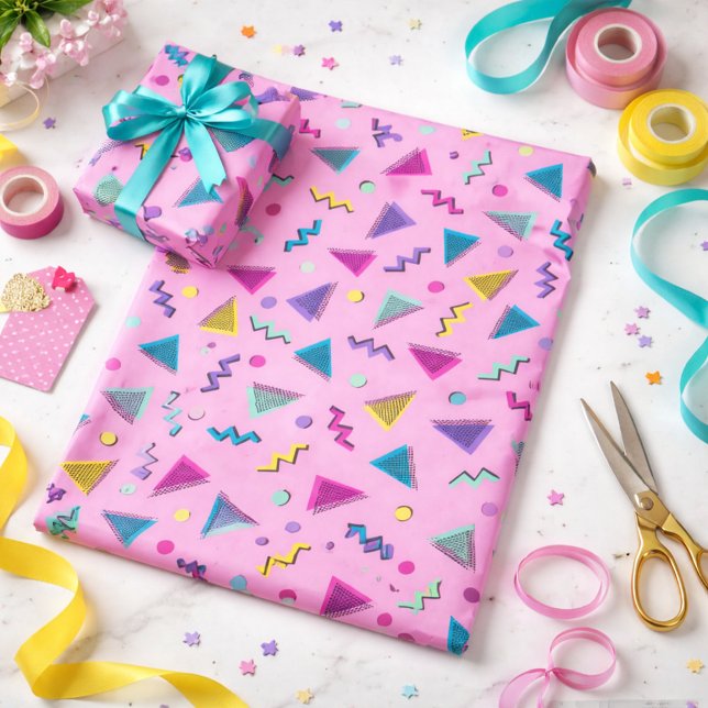 Beautiful style from the 80s wrapping paper (Creator Uploaded)