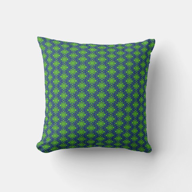 Beautiful Stylish Floral Throw Pillow (Front)