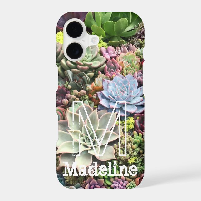 Beautiful Succulents Iphone Case (Back)