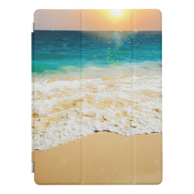 Beautiful Summer Beach Sunset Photo iPad Pro Cover (Front)