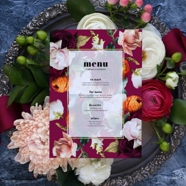 Beautiful Summer Flowers  Invitation (Creator Uploaded)