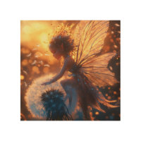Beautiful Sun Fairy with Dandelion