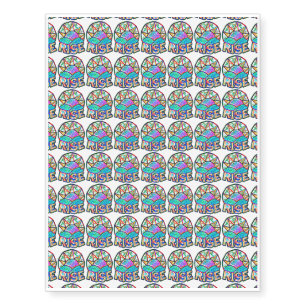 Beautiful Sun Rise ~ Uplifting Message Temporary Tattoos