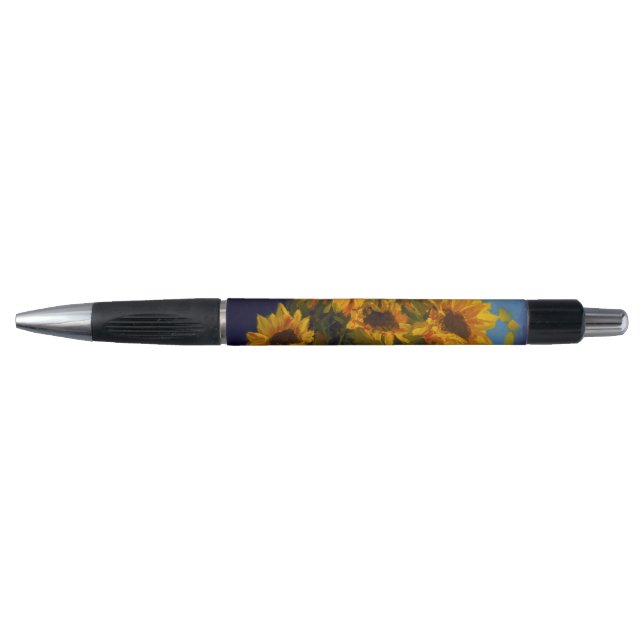 Beautiful Sunflower Floral Pen (Front)