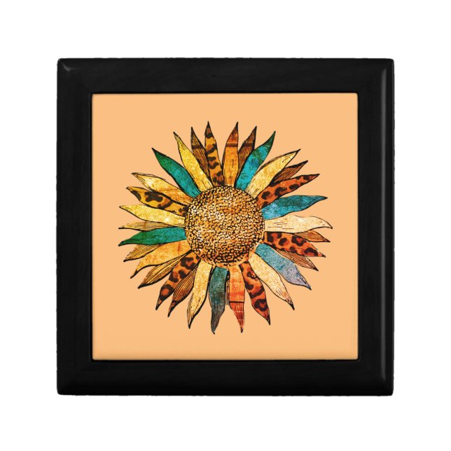 Beautiful Sunflower Gift Box (Front)