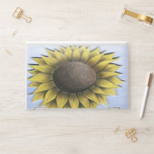 Beautiful Sunflower HP Laptop Skin