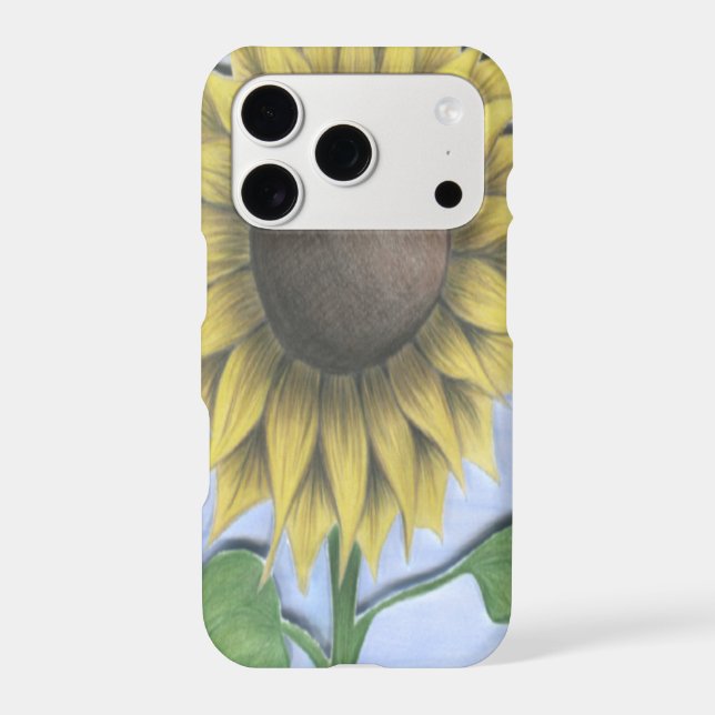 Beautiful Sunflower Iphone Case (Back)