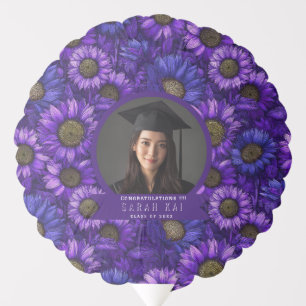 Beautiful Sunflower Lover Daughter Graduation Balloon