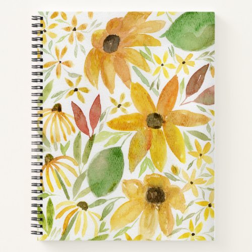 Beautiful Sunflower Notebook