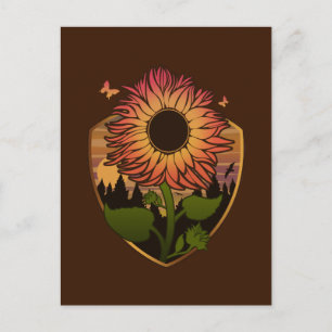 Beautiful Sunflower Postcard