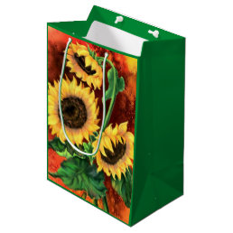 Beautiful Sunflowers Gift Bag