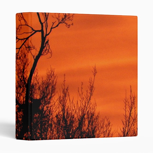 Beautiful Sunrise Picture Photography Binder (Front/Spine)