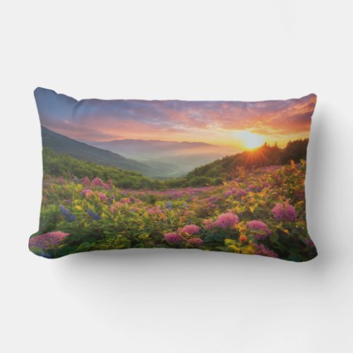 Beautiful Sunrise Picture Throw Pillow