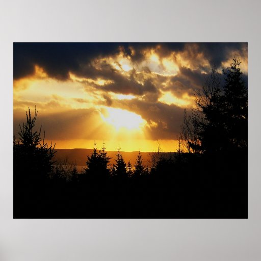 Beautiful Sunrise Poster | Zazzle