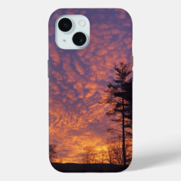 Beautiful Sunrise Sky iPhone 15 Case