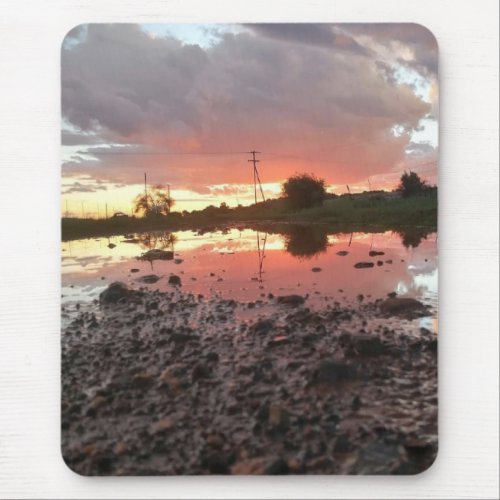 Beautiful Sunset after a Storm  Mouse Pad