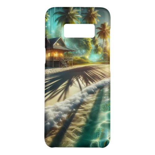 Beautiful Sunset Beach House Themed Case_Mate Samsung Galaxy S8 Case