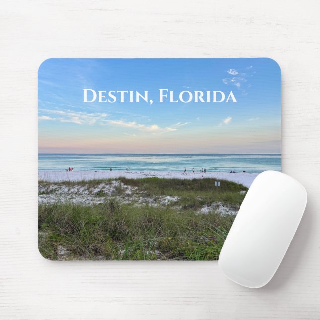 Beautiful Sunset Beach Photography Custom City Mouse Pad (With Mouse)