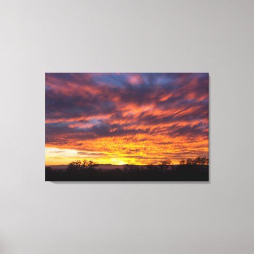Beautiful Sunset Canvas Triptych art