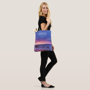 Beautiful Sunset Coastal Photograph Tote Bag