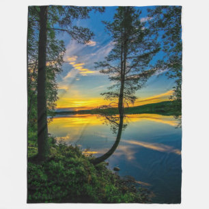 BEAUTIFUL SUNSET FLEECE BLANKET