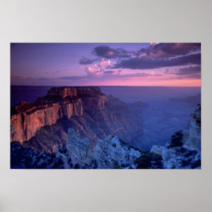 Beautiful Sunset: Grand Canyon, Arizona Poster