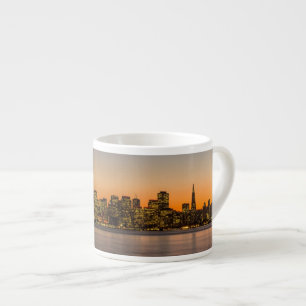 Beautiful sunset in San Francisco Espresso Cup