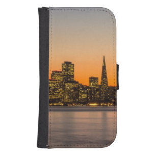 Beautiful sunset in San Francisco Galaxy S4 Wallet Case