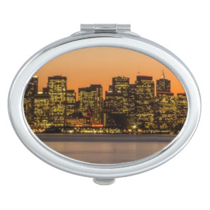 Beautiful sunset in San Francisco Vanity Mirror