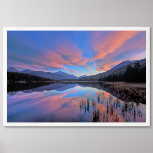 Beautiful Sunset landscape  Framed Art