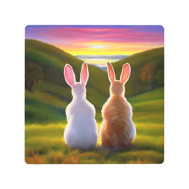 Beautiful Sunset Metal Print (Front)