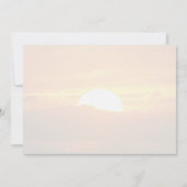 Beautiful Sunset: Moorea, outer reef pass, Tahiti (Back)