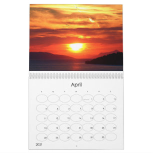 Beautiful Sunset Photos Calendar