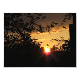 Beautiful Sunset Picture Photo Print