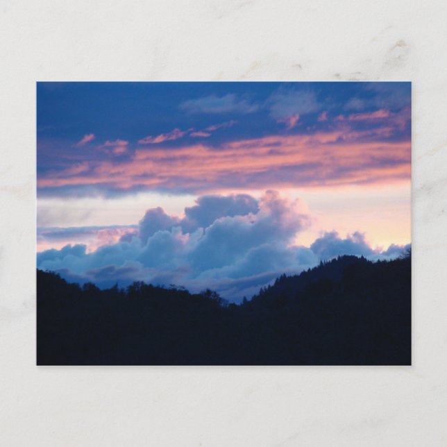 Beautiful sunset postcard (Front)