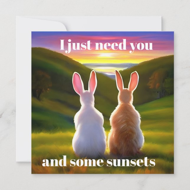 Beautiful Sunset Poster (Front)