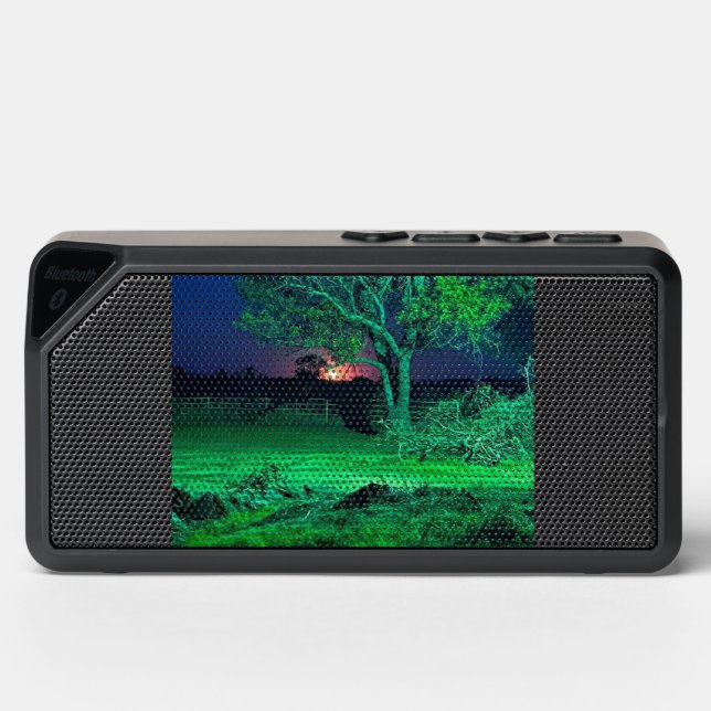 Beautiful Sunset Scene Blue Tooth Speaker (Front)