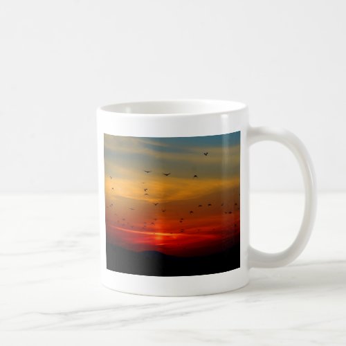 Beautiful Sunset Scenic Landscape Photographic Art Coffee Mug