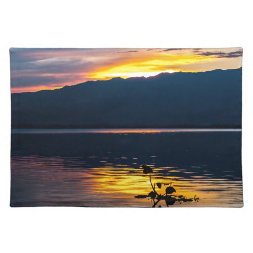 Beautiful Sunset Scenic Landscape Photographic Art Placemat