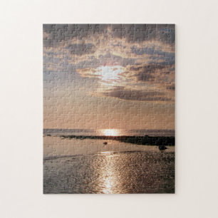 BEAUTIFUL SUNSET SKY JIGSAW PUZZLE