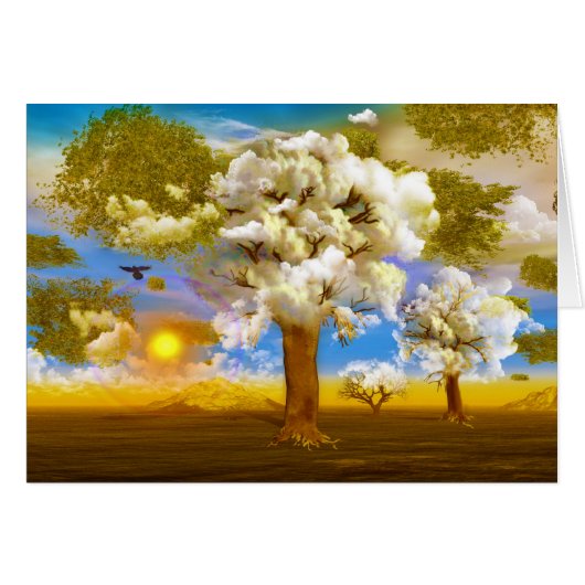beautiful surreal art cards (Front Horizontal)