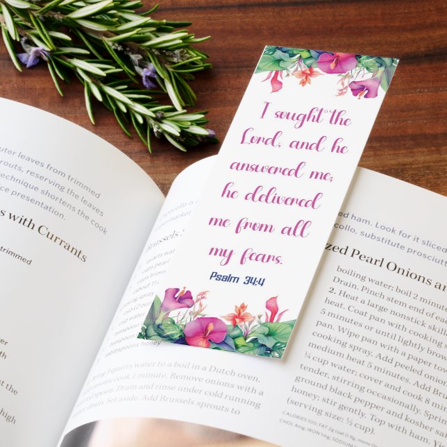 Beautiful Surrendering To God Bible Verse Bookmarks (Book)