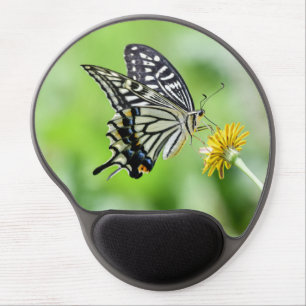 Beautiful Swallowtail Butterfly Gel Mouse Pad
