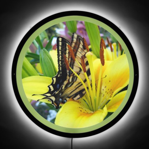 Beautiful Swallowtail Butterfly LED Sign