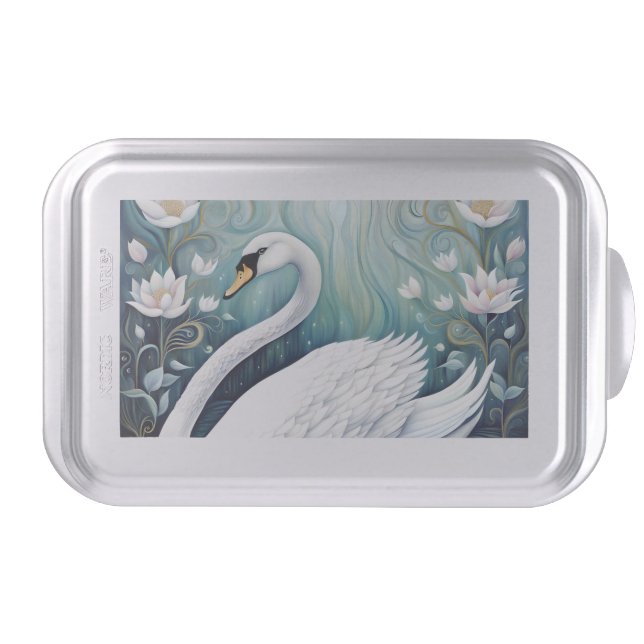 Beautiful Swan Cake Pan (Front)