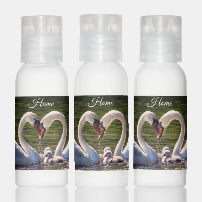 Beautiful swan family hand lotion (Set)