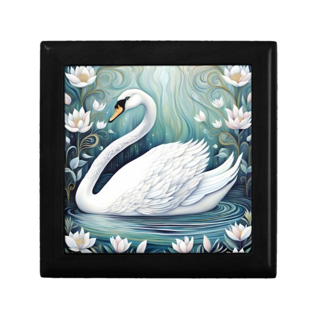 Beautiful Swan Gift Box (Front)