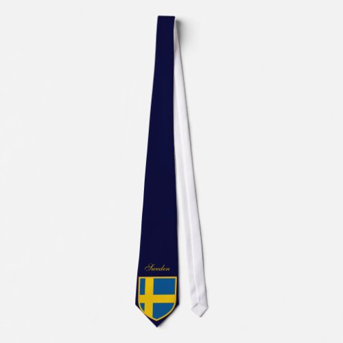 Beautiful Sweden Flag Tie